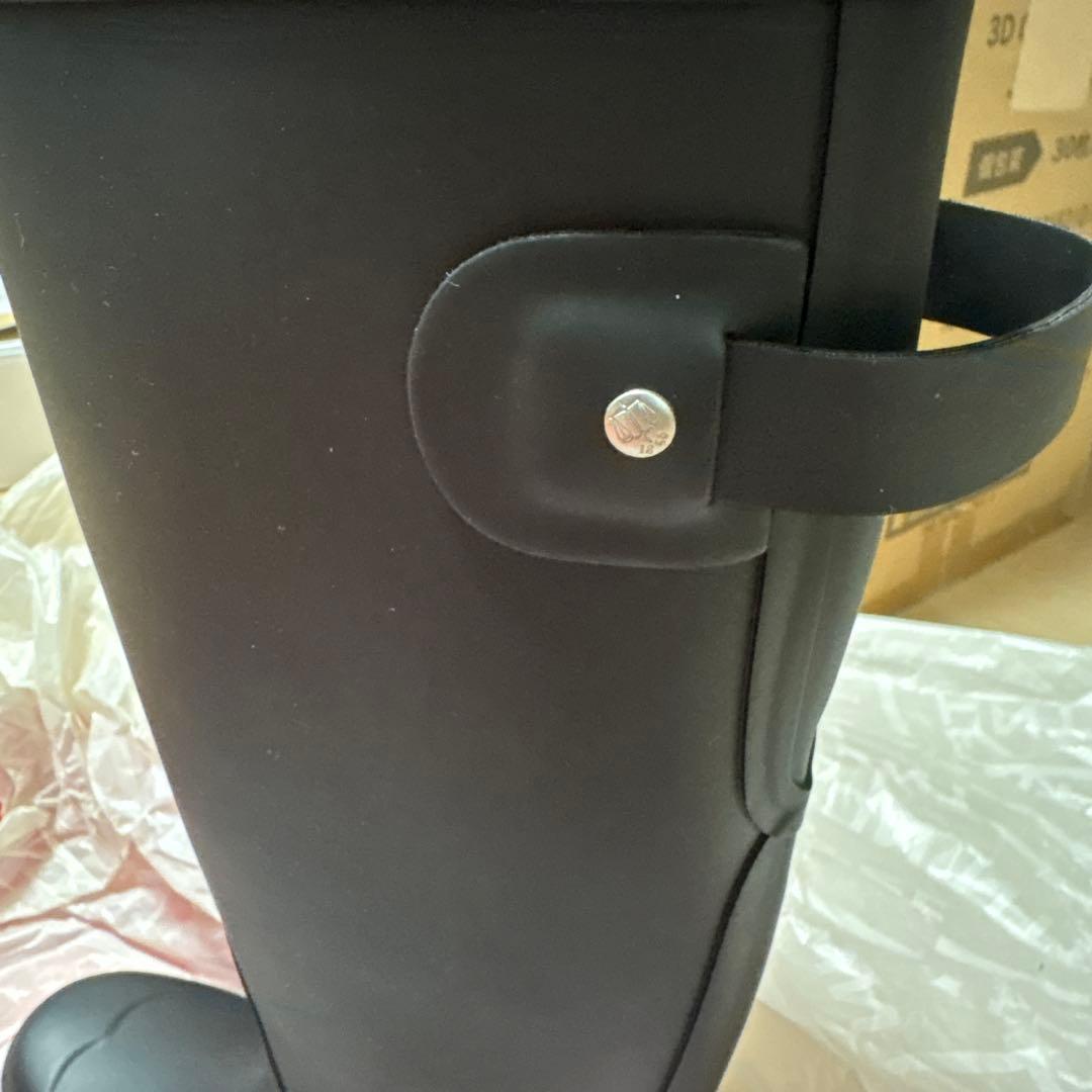 ハンターレインブーツ ORIGINAL WELLY　２４㎝未使用　擦れあり