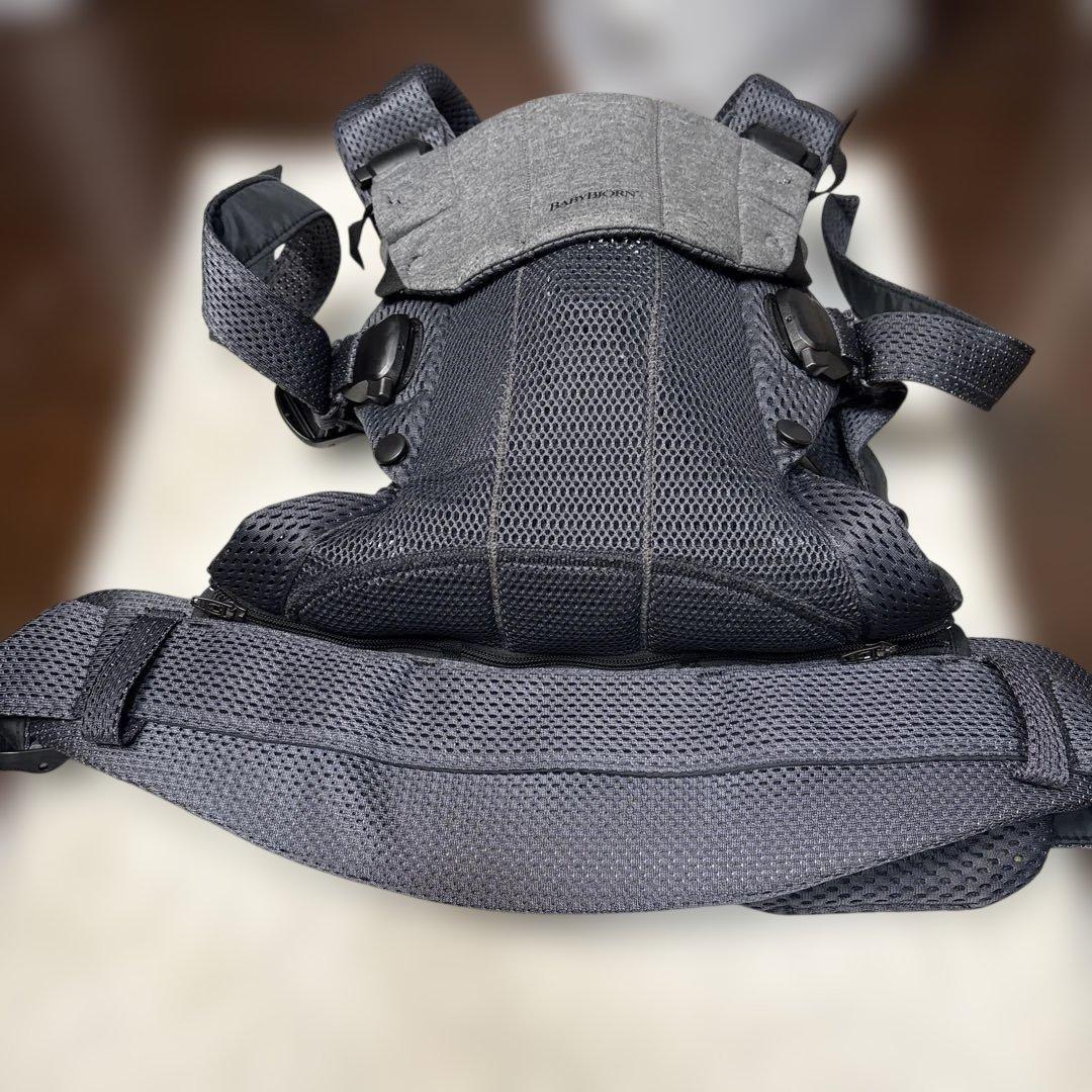 【美品】BABY BJORNハーモニー ベビーキャリア アンスラサイト