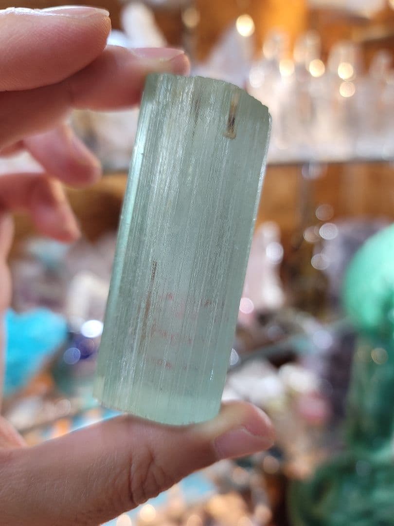 アクアマリン　結晶　希少品