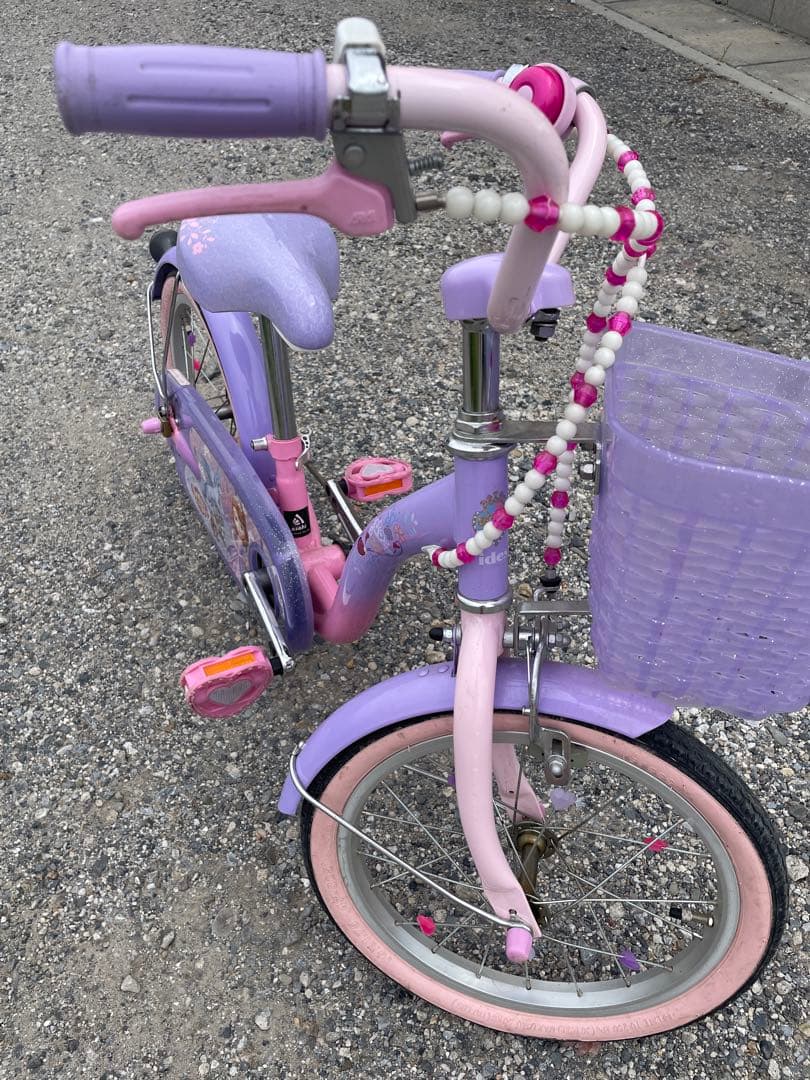 ディズニープリンセス・ソフィア幼児用自転車 18インチです