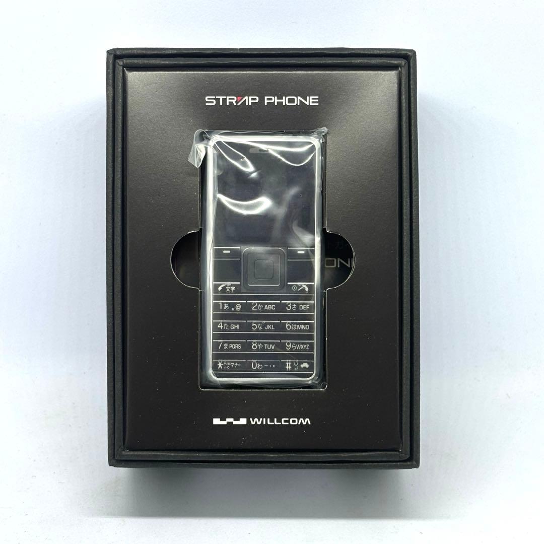 WILLCOM WX03A STRAP PHONE希少未使用品ジャンク