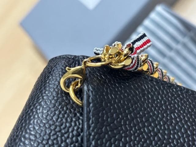 【美品】THOM BROWNE トムブラウン トリコロール名刺入れ カードケース