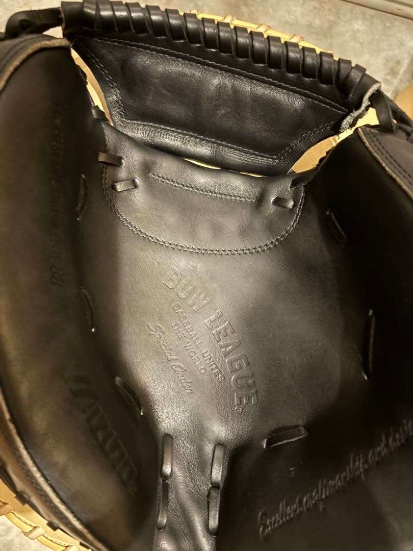 ミズノ　硬式　キャッチャーミット　Mマーク　オーダー