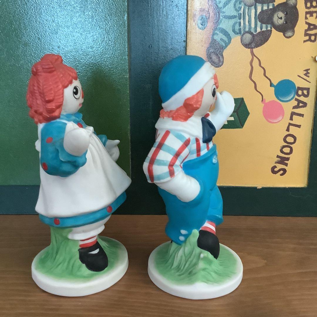 ラガディアン&アンディ 陶器　置物