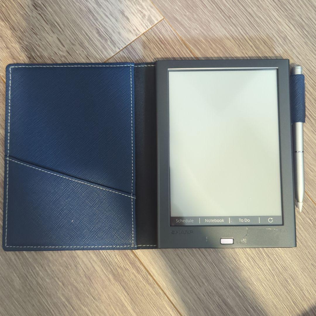 電子ノートシャープ:WG-PN1手帳機能付き Eink 電子ペーパーディスプレイ
