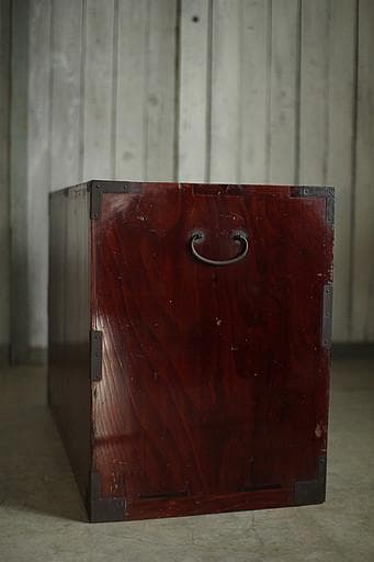 綺麗な丸金具庄内箪笥　抽斗4杯　タンス　収納　古家具　古民家　時代家具