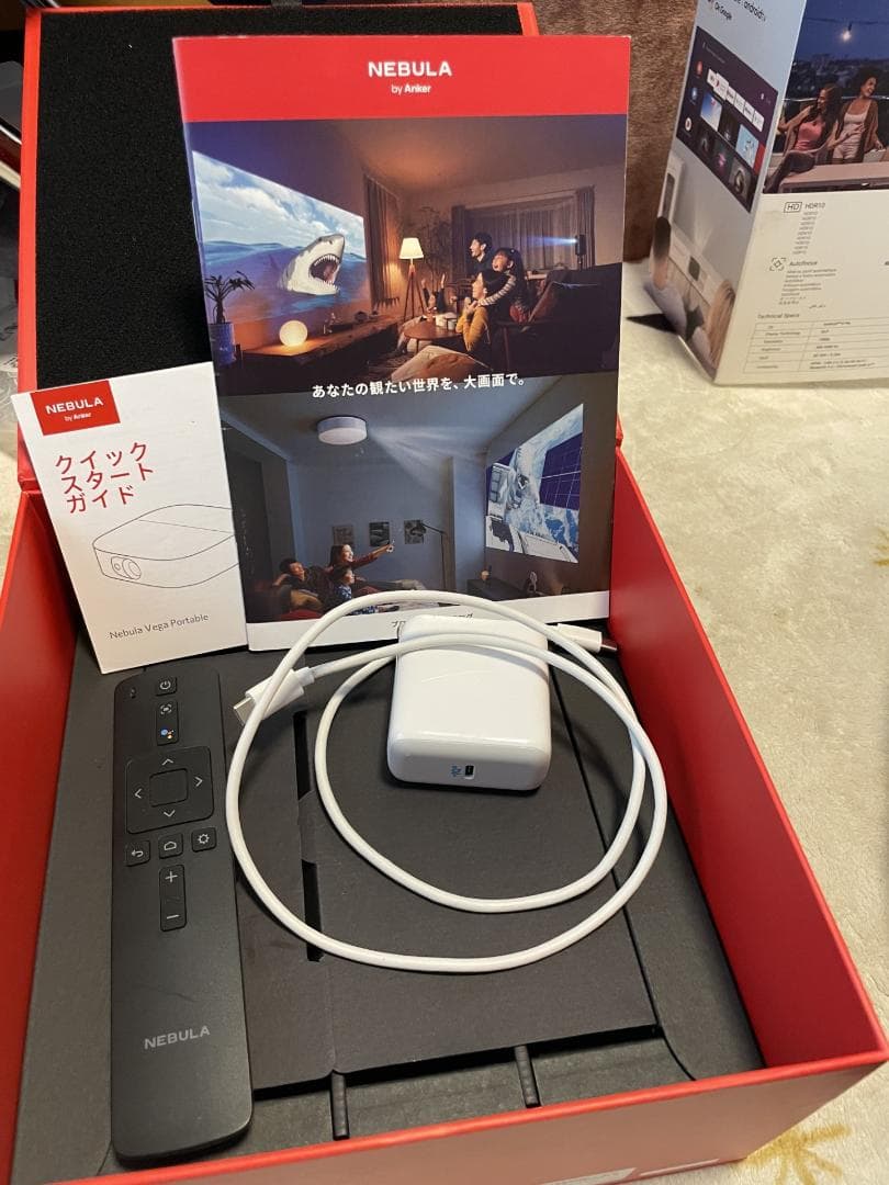 新品同様★Anker Nebula (ネビュラ) Vega Portable