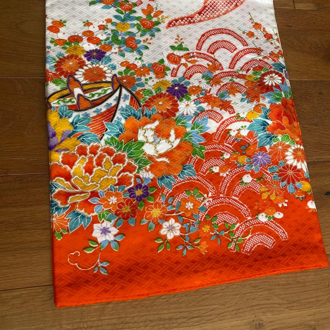 七五三　3歳　正絹