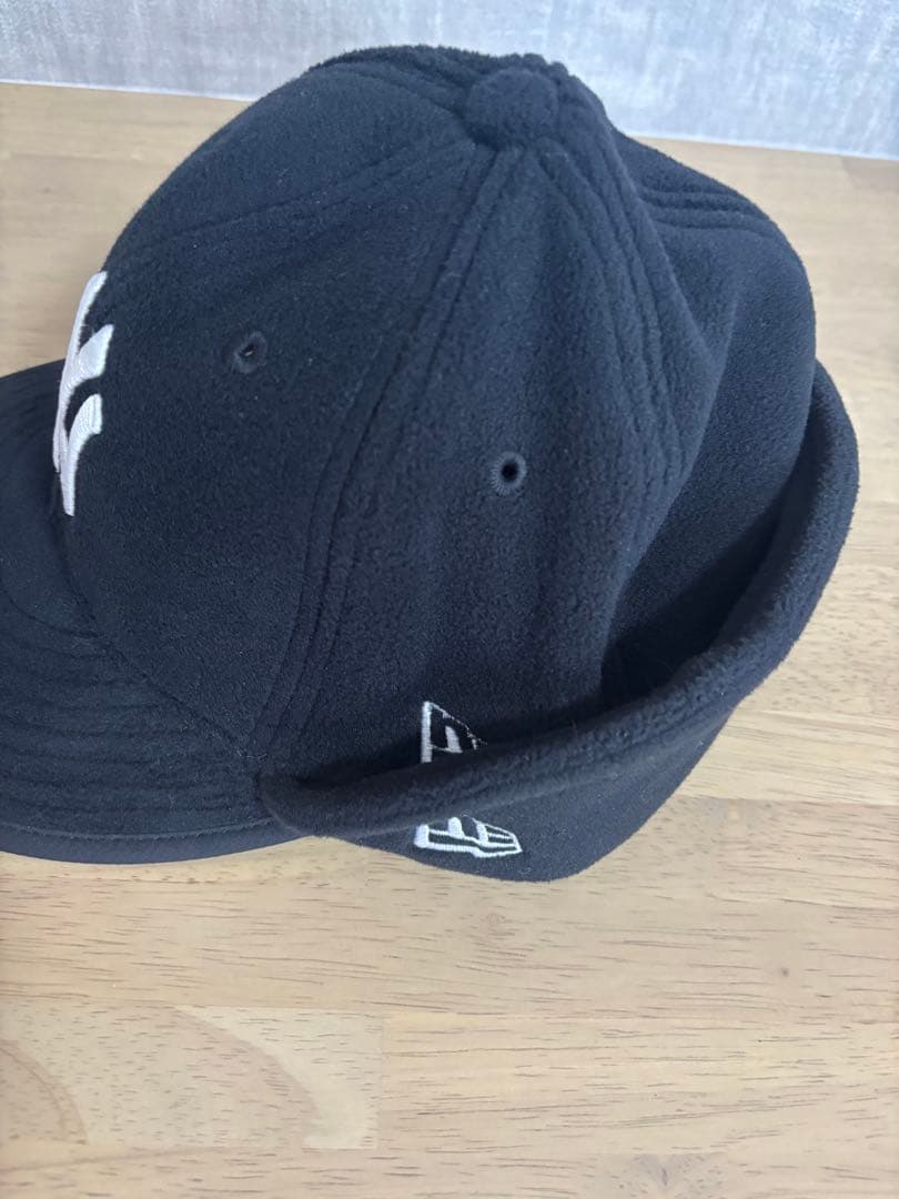 NEW ERA フリップダウン ニューヨーク・ヤンキース ブラック キャップ