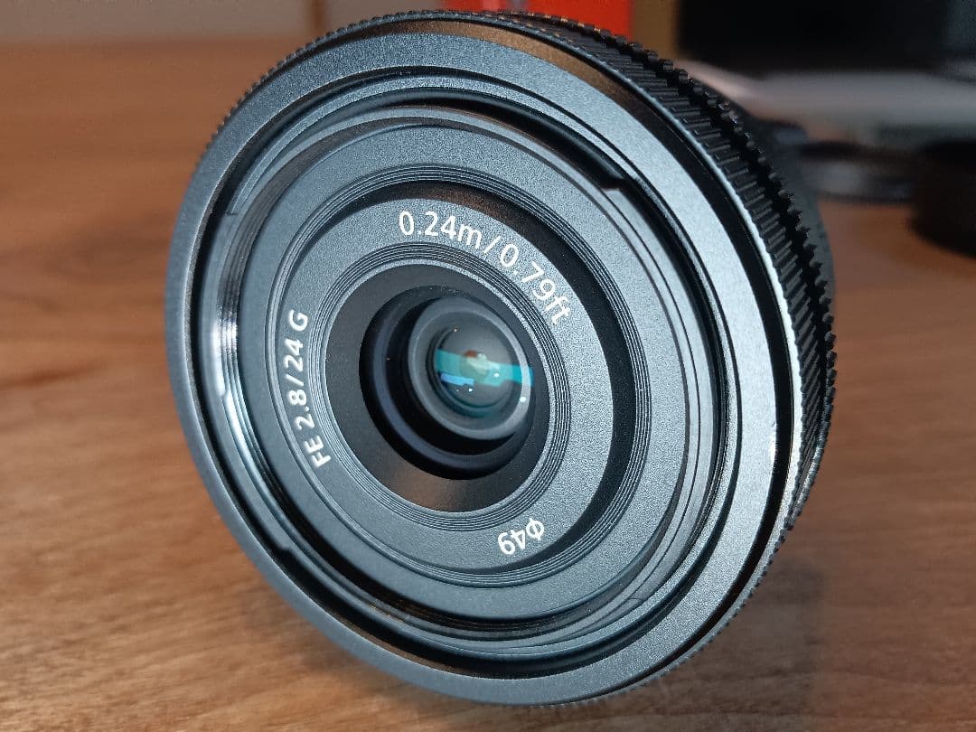 新品級 SONY FE 24mm F2.8 G【取説+元箱+安心返金保証付き】