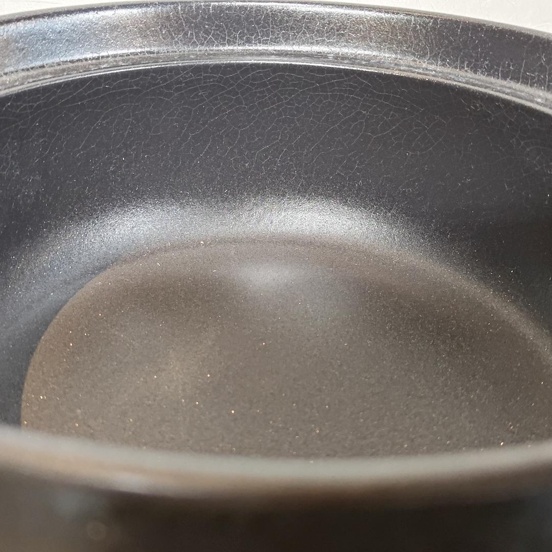 再値下げ【新品・未使用】萬古焼　セラミック加工IH土鍋　7号　IH/直火対応