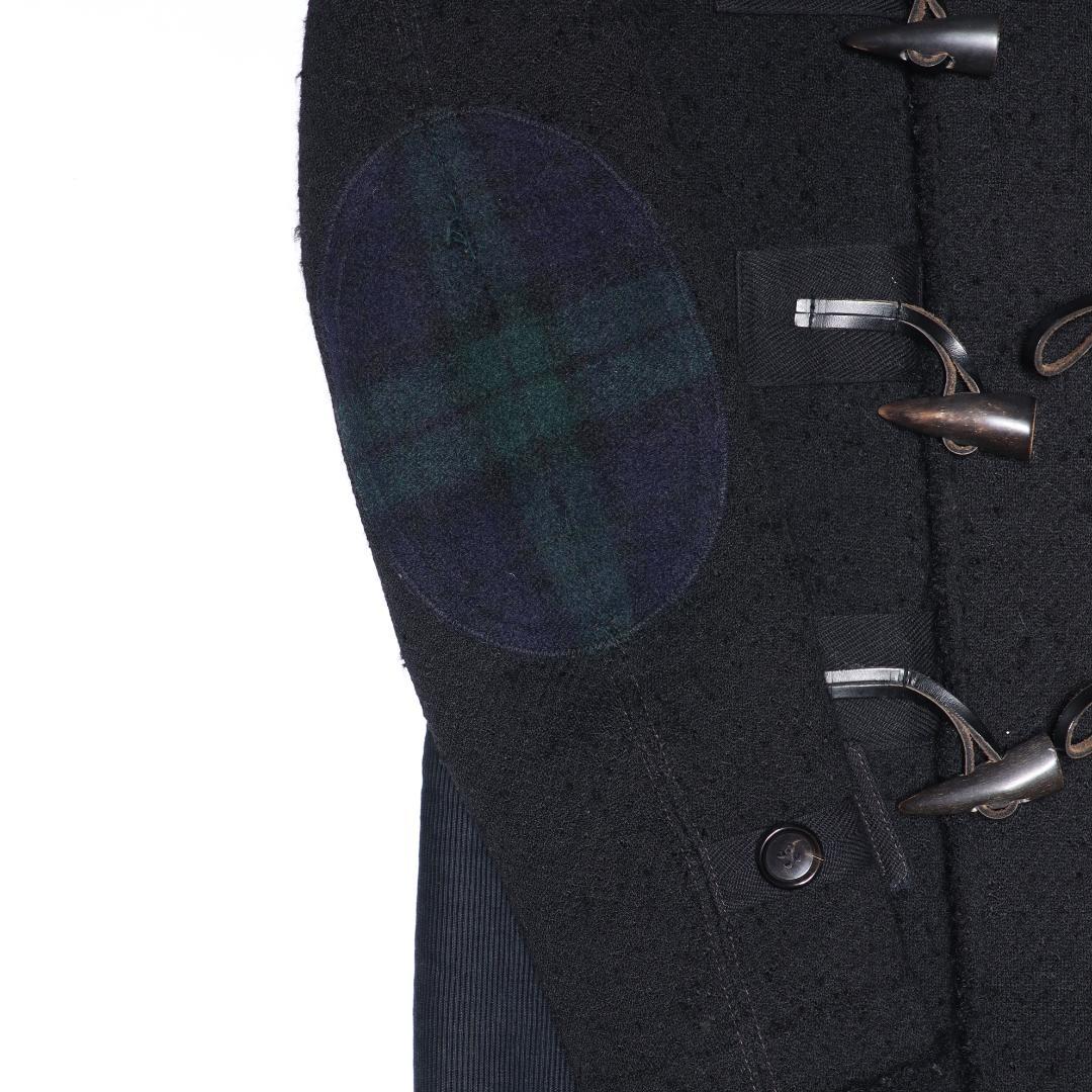 コムデギャルソン ジュンヤワタナベ マン11AWモヘヤ混ウール ダッフルコート