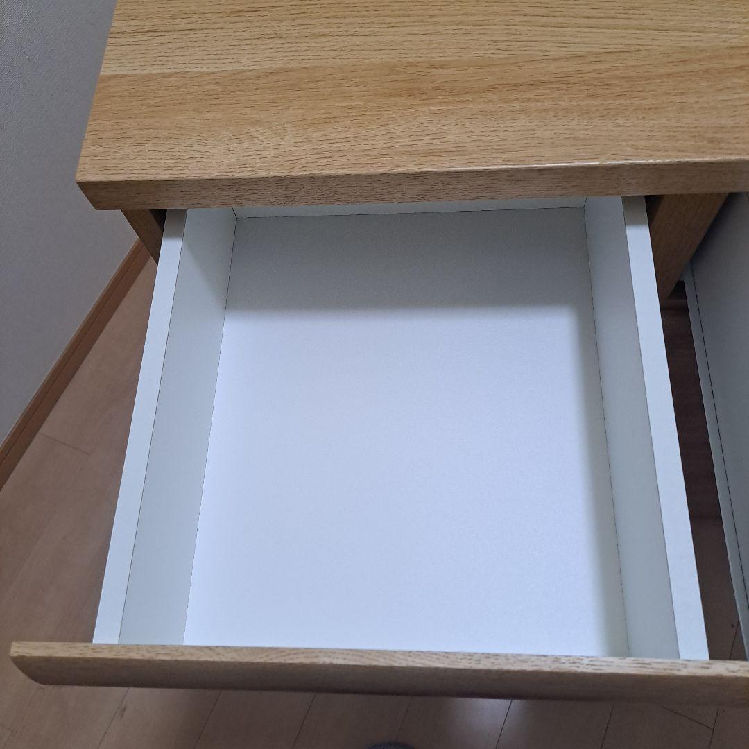 ニトリ 5段ローチェスト　ライトブラウン