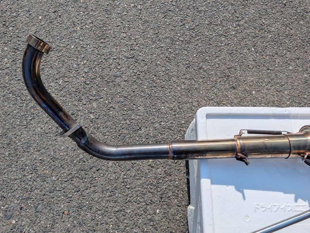シグナス125用　Wirus Win マフラー 中古品