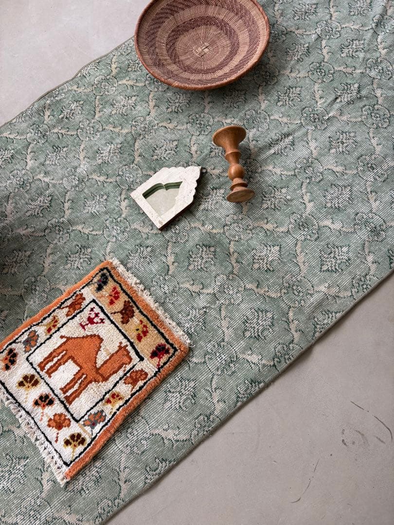 トルコビンテージラグhappybag