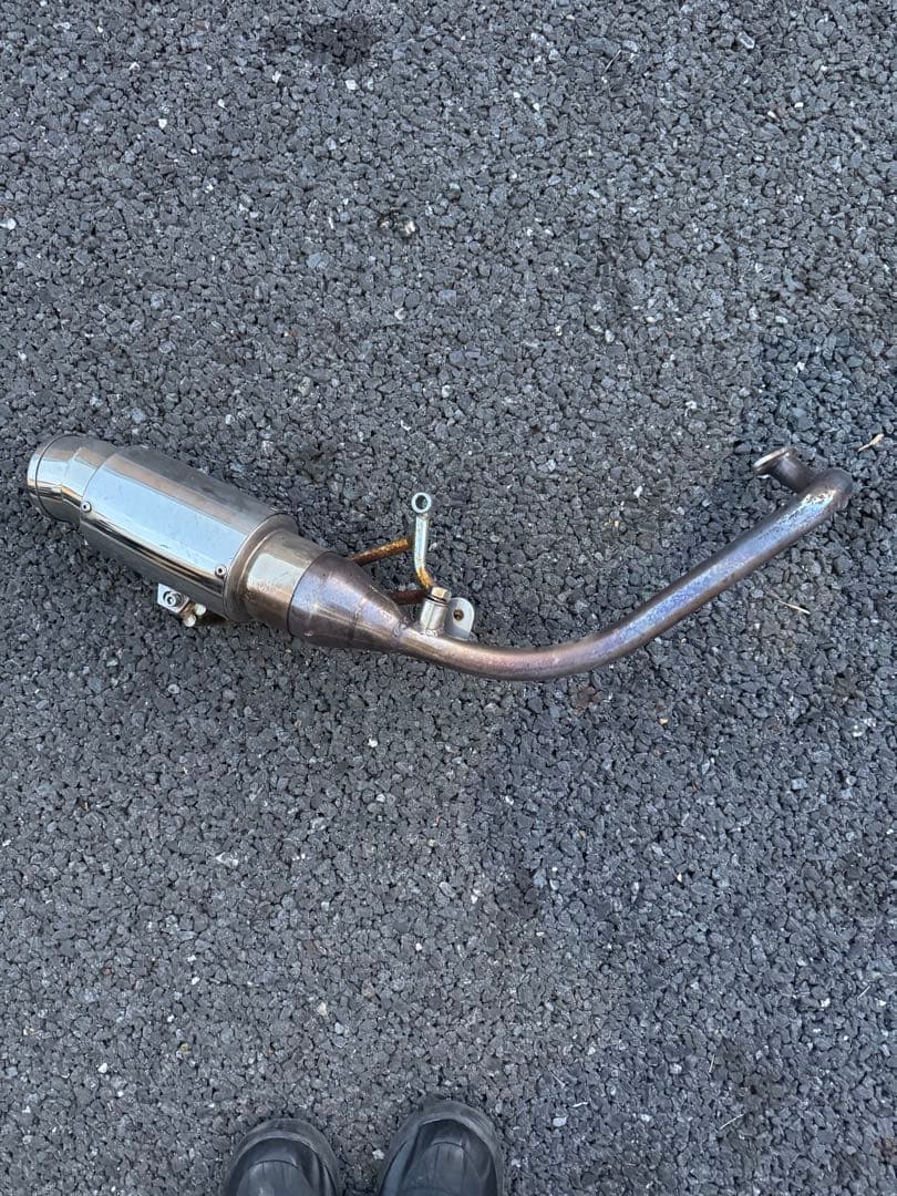 アドレスv125g/sショート管マフラー