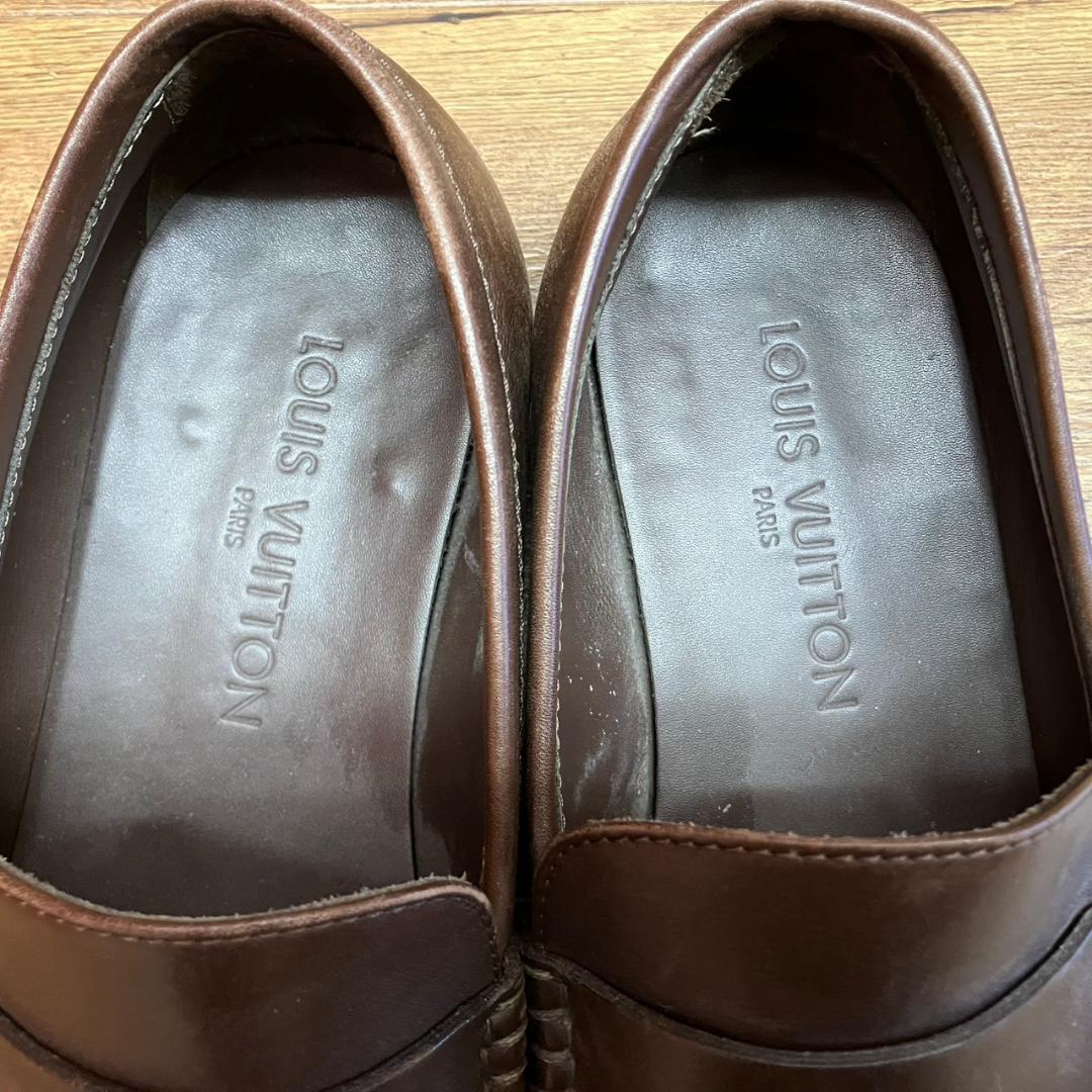 ☆ルイヴィトン　ローファー　ブラウン　UK7　1/2（日本サイズ26.5㎝）