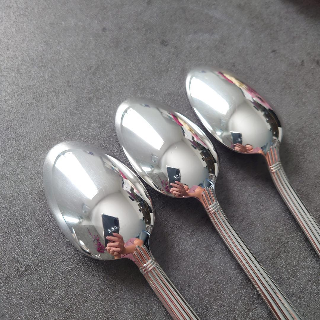 希少 美品 クリストフル アリア デザートスプーン 3点