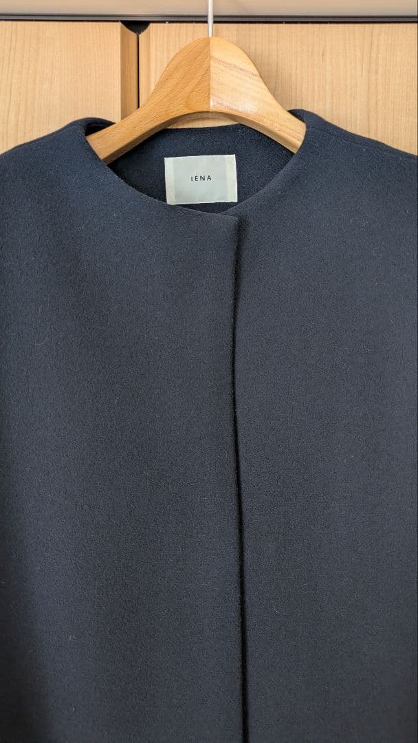 IENA　ボトルネックトラペーズコート