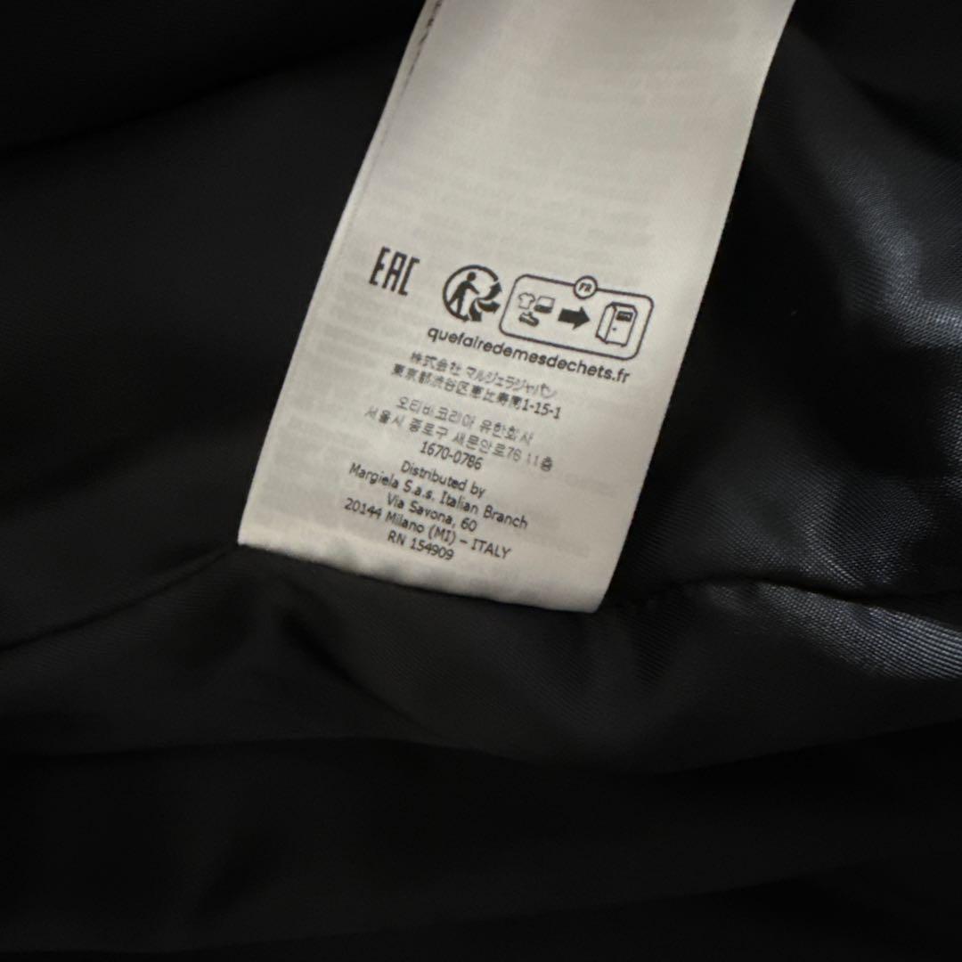 mm6 八の字ダウンジャケット