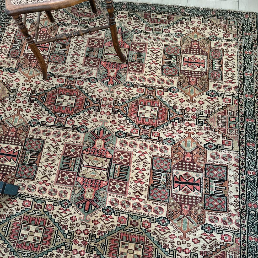 むむまま トルコ ヴィンテージラグ A8