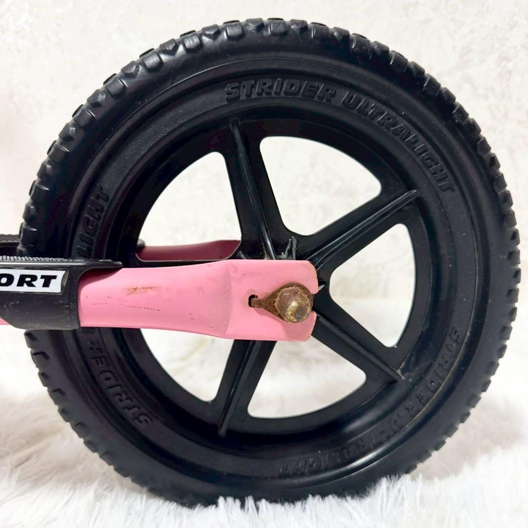 【美品】STRIDER ストライダー12インチ スポーツモデル　ピンク