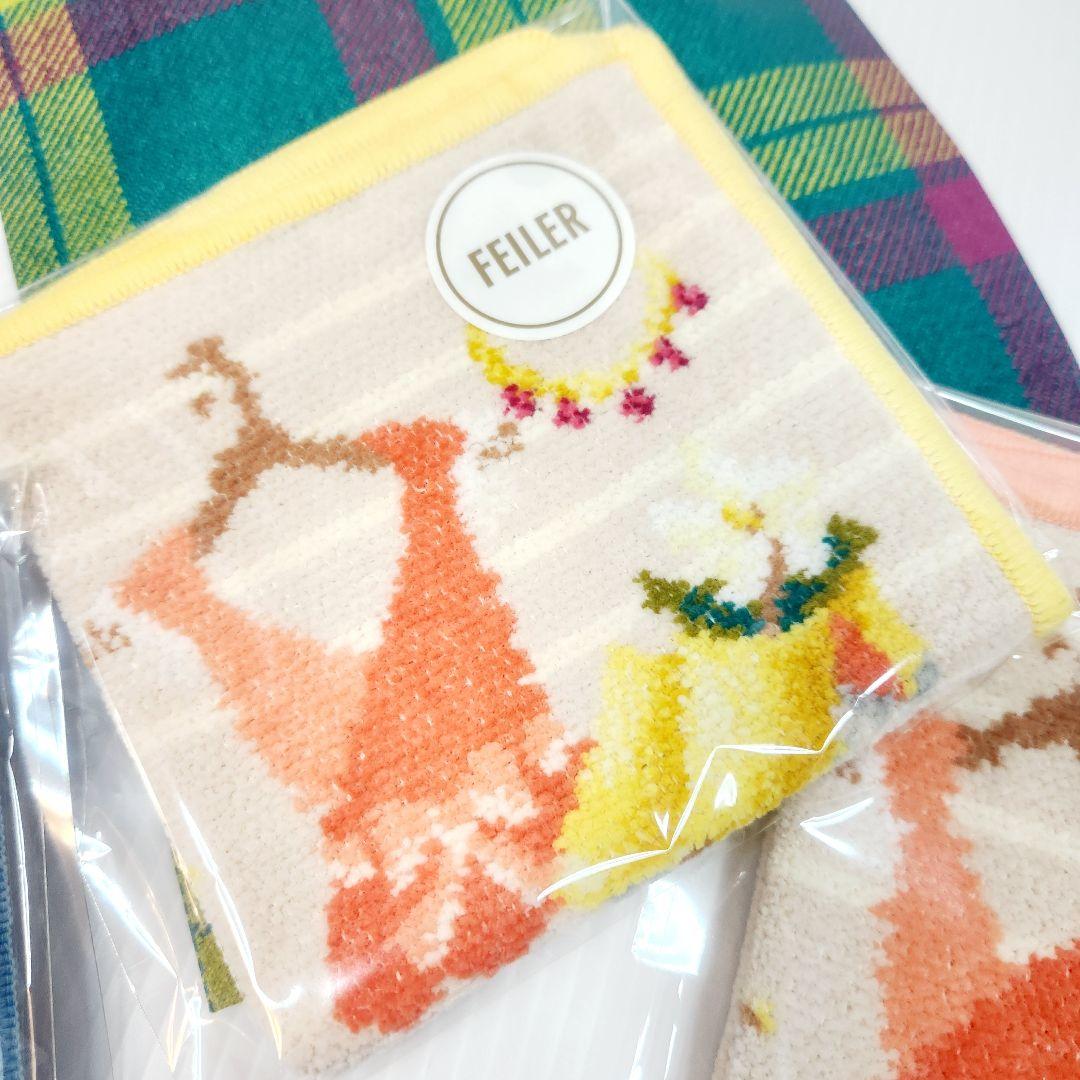 フェイラー 伊勢丹 羽田ストアオリジナルハンカチ 3色