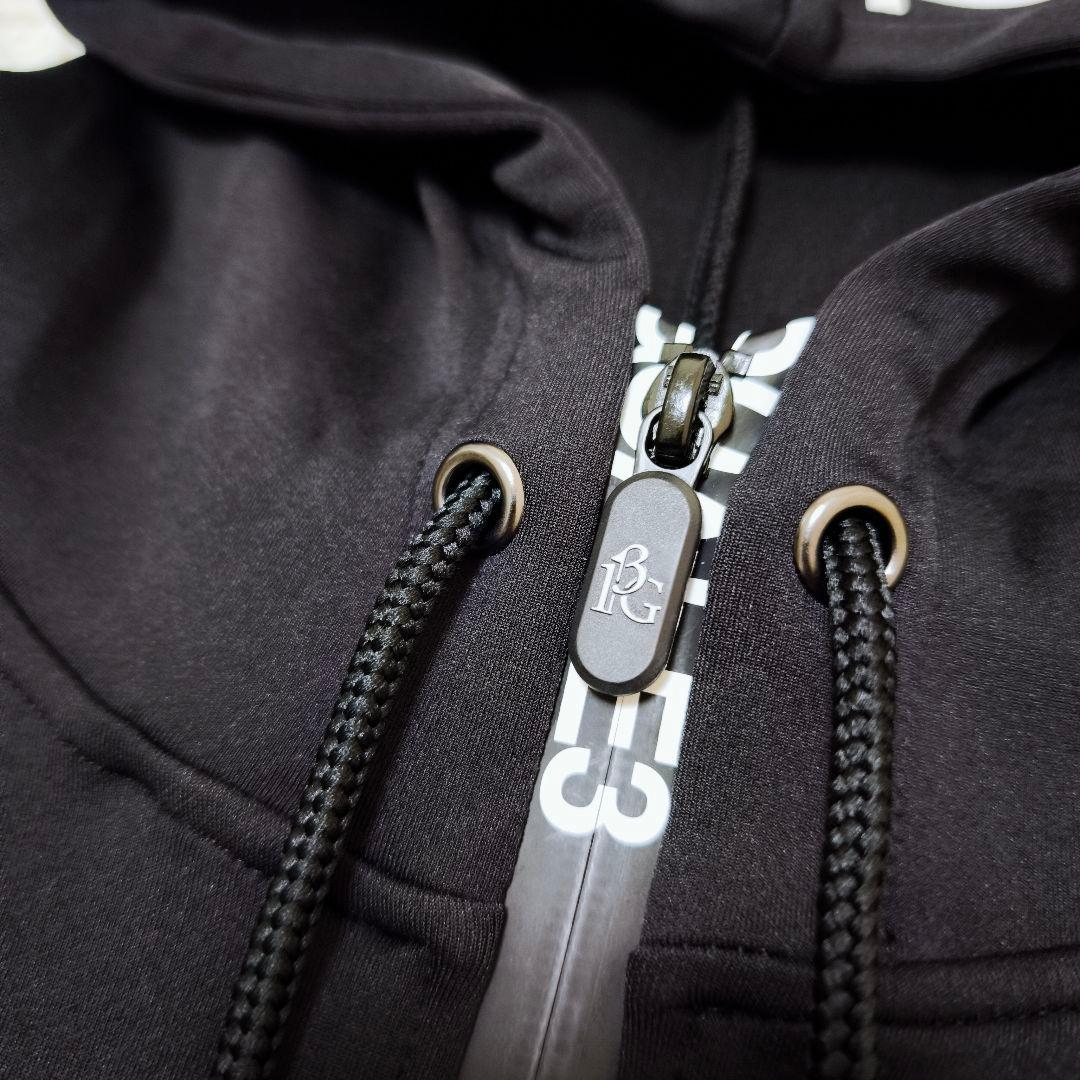 未使用級 1PIU1UGUALE3 GOLF ストレッチジャージセットアップⅤ黒