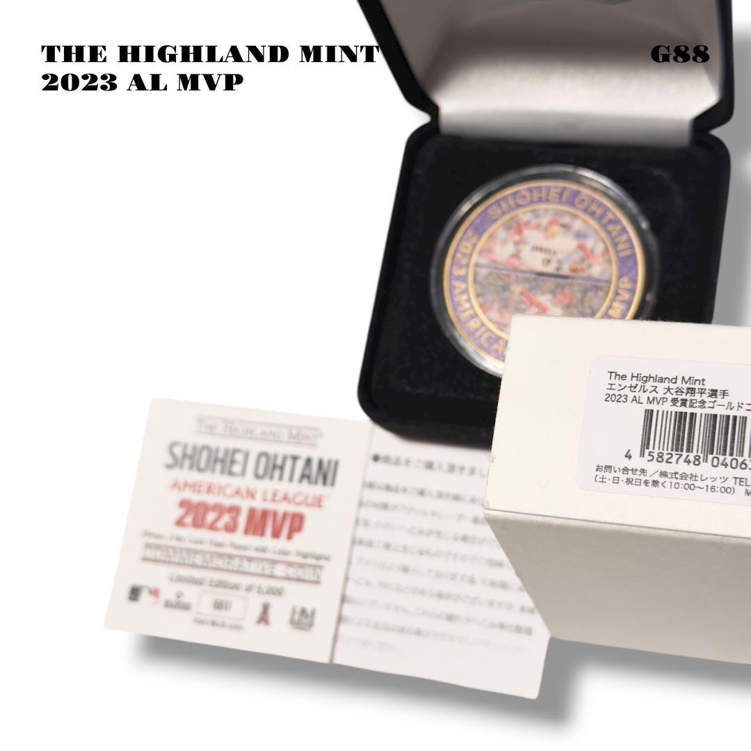 希少品！ THE HIGHLAND MINT AL MVP 大谷翔平  金