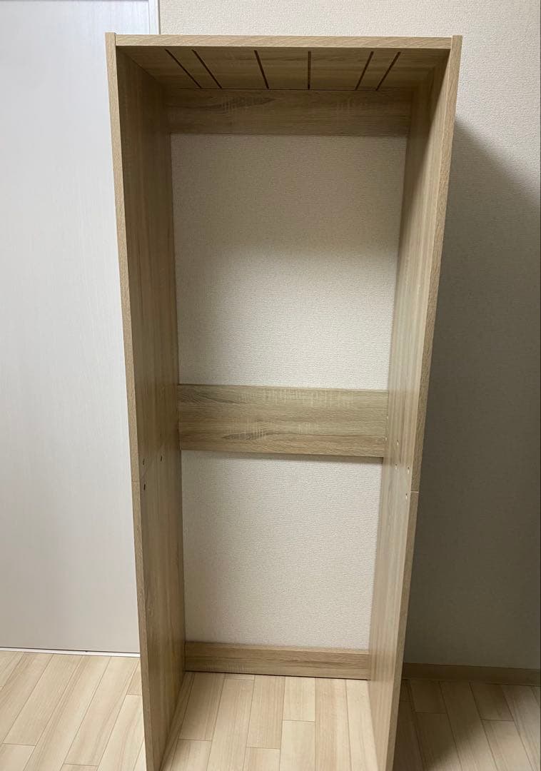 LOWYA 大容量すきま収納コンパクト本棚 幅64 完成品
