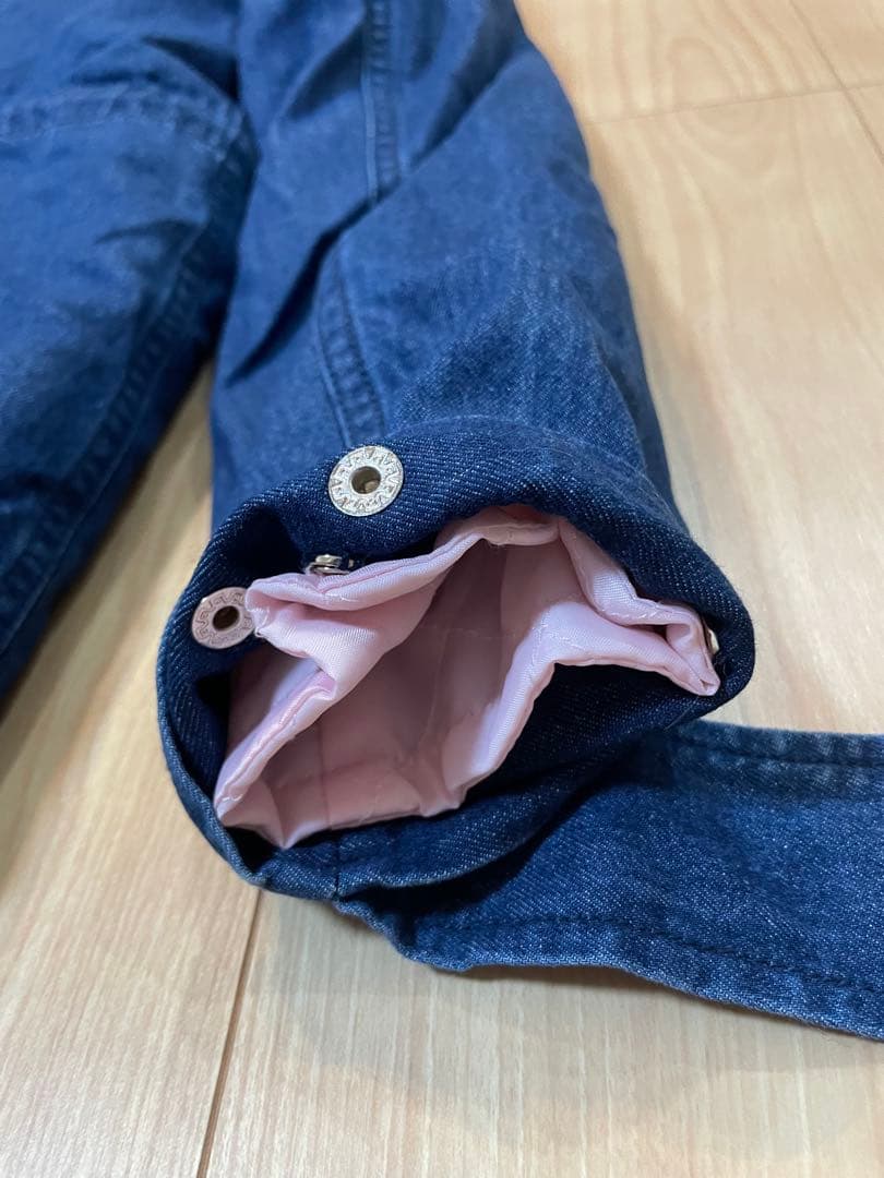 新品・未使用 エミリアウィズ ファーデニムモッズコート(M) EmiriaWiz