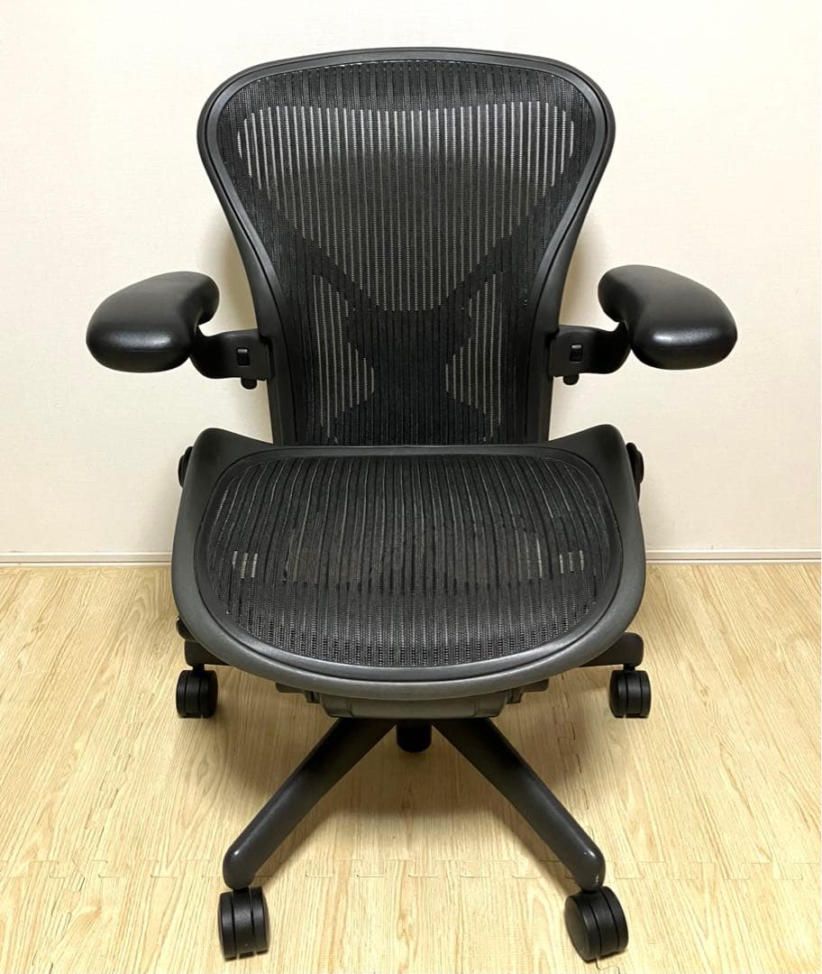 美品 送料無料 ハーマンミラー アーロンチェア クラシック Aタイプ