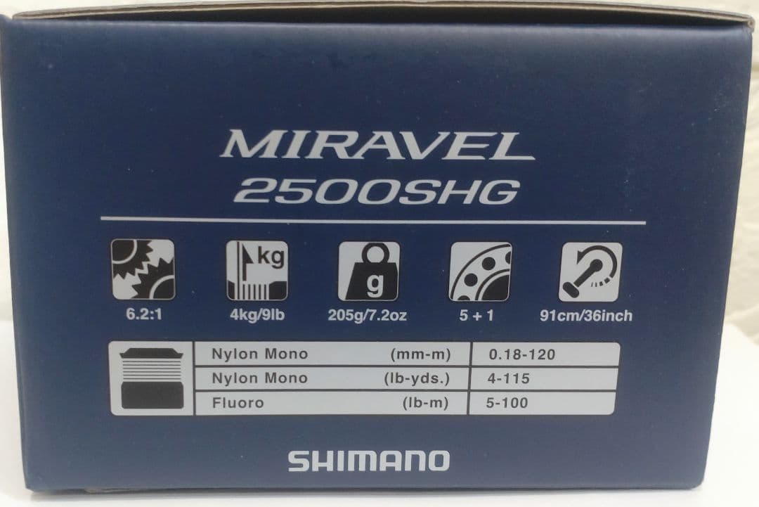 2500SHG　ミラベル　シマノ