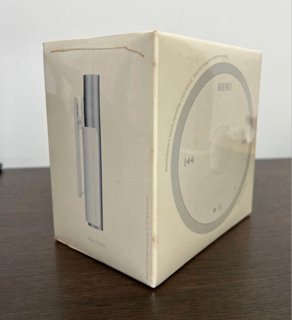 未使用未開封 Apple iPod mini 4GB シルバー　M9160J/A