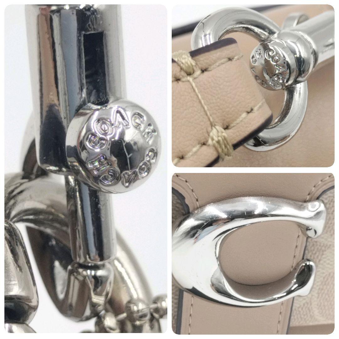 【美品】コーチ COACH タビー バッグ シグネチャー 3WAY 保存袋付き