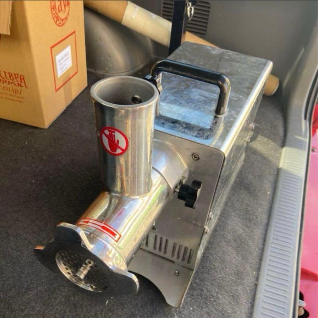 CHUBU ステンレス フードチョッパーミートミンサーMM120A