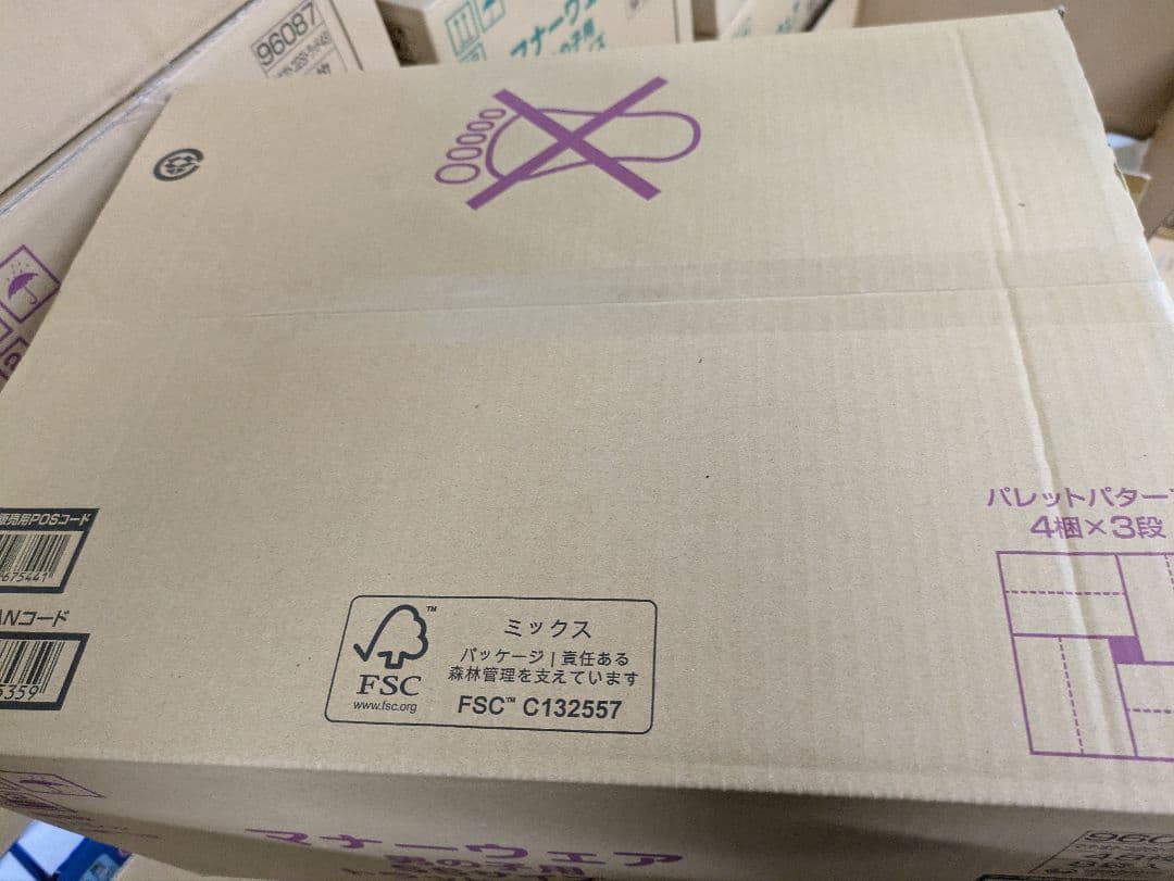 ユニチャーム マナーウェア 男の子用 SSサイズ 48枚入