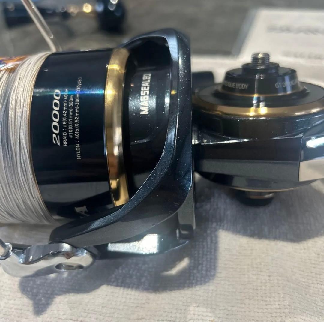 Daiwa Saltiga 20000-H スピニングリール