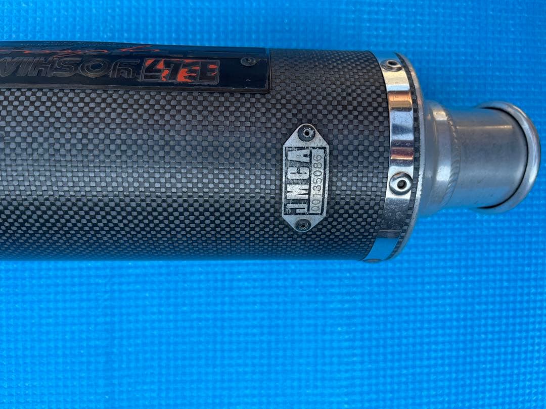 唐揚げスズキ　GSX400インパルス　GK79A　ヨシムラ　チタン/