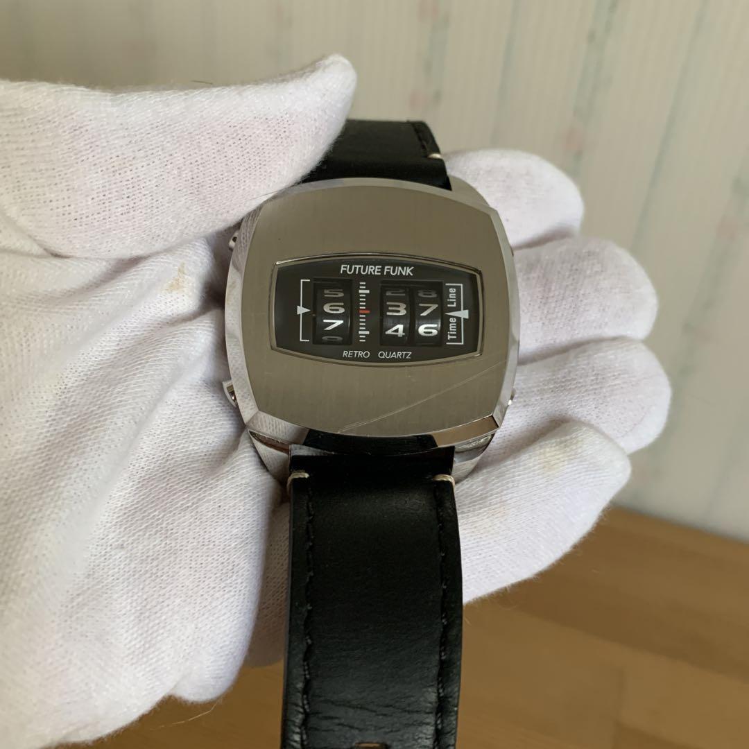FUTURE FUNK 腕時計　FF101 シルバー　フューチャーファンク