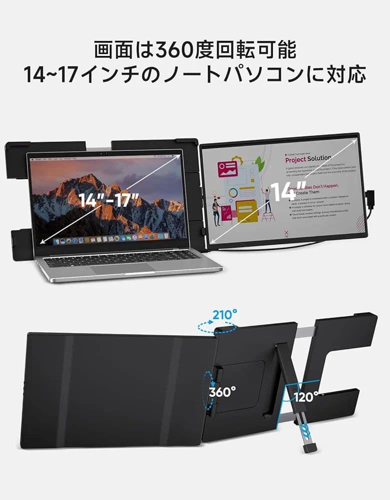 splay ノートパソコン用サブモニター