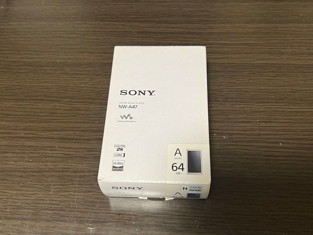 SONY WALKMAN NW-A47 64GB ゴールド
