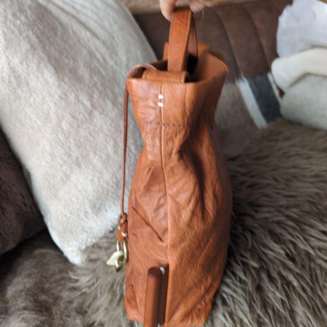 美品✨genten レザーショルダーバッグ 2way