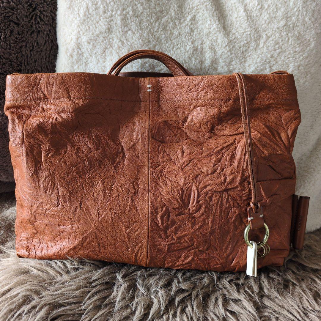 美品✨genten レザーショルダーバッグ 2way