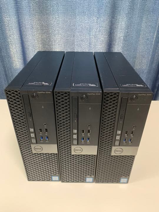 【3台】Dell Core i5-6500・8G・500G・DVDR・Win10