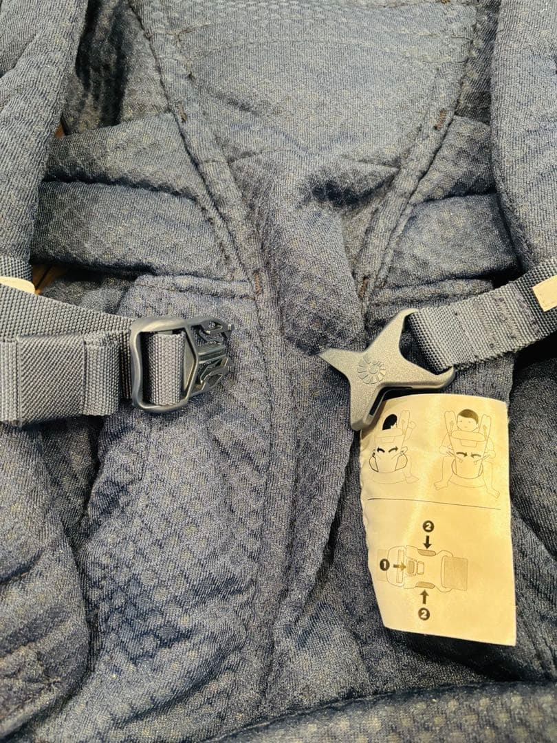 【超美品】エルゴergobaby OMNI 360 ネイビー抱っこ紐