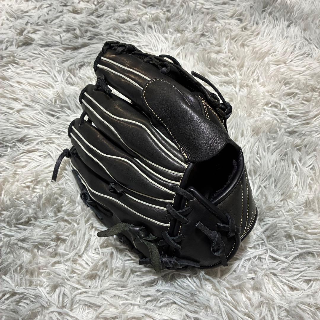 【美品】asics 軟式 右投げ 大人 大谷翔平モデル 本革 オールラウンド