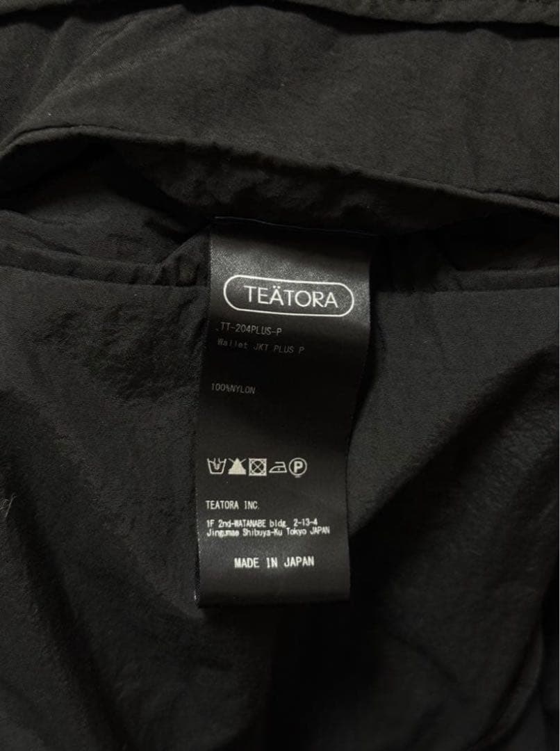 TEATORA テアトラ Wallet JKT PLUS - packable
