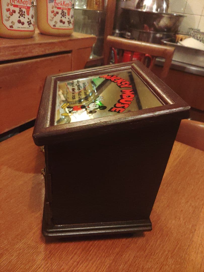 激レア　ミッキーマウス オルゴール ヴィンテージ　レトロ　アンティーク　美品