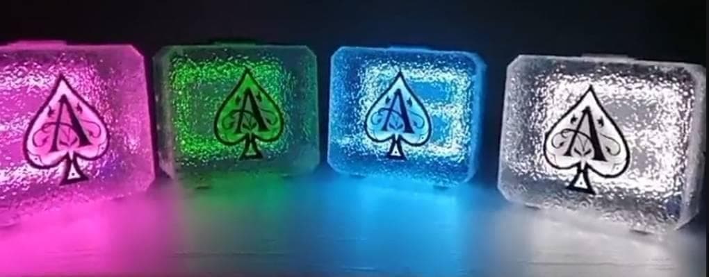 アルマンド ディスプレイ LED アタッシュ ケース ライト シャンパン